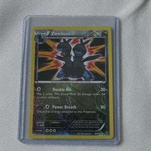 2016 Zweilous Holographic Pokemon Card #85/114